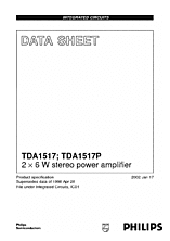 DataSheet TDA1517P pdf